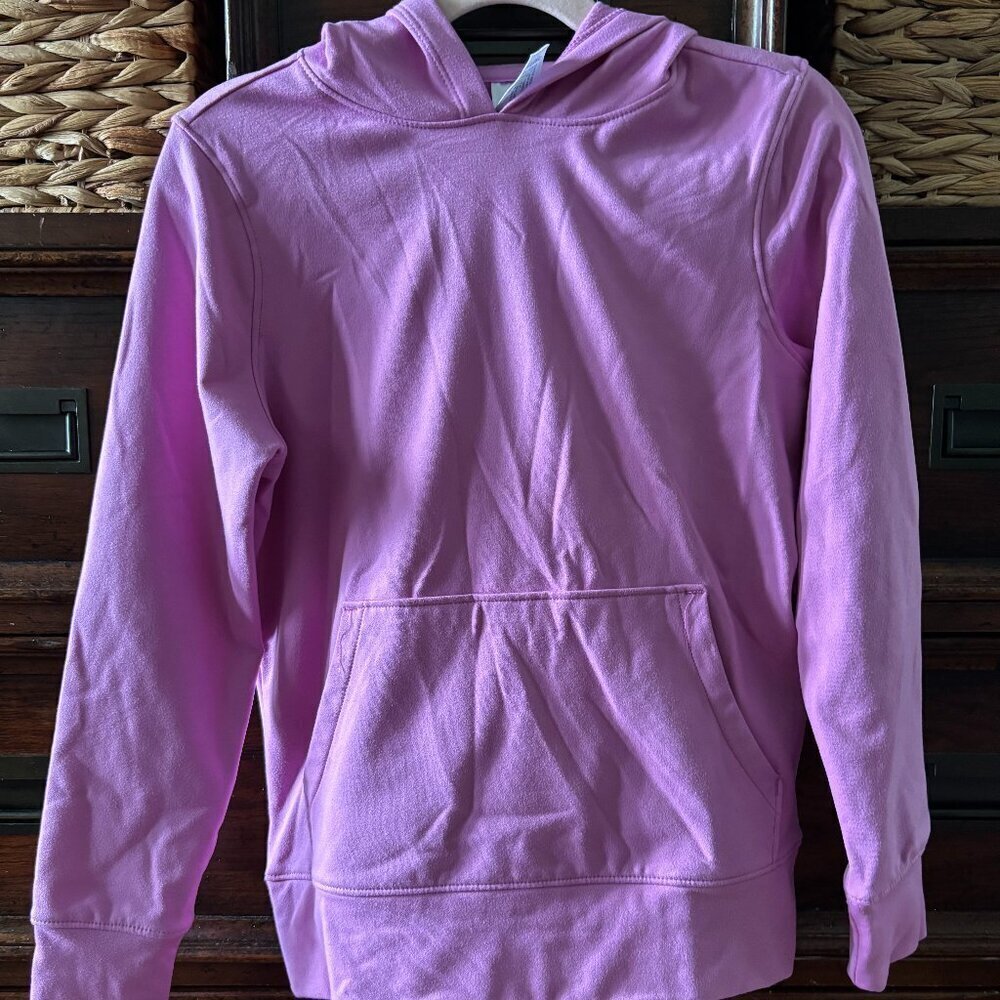 Yogalicious girls hooded sweatshirt in size S 7-8